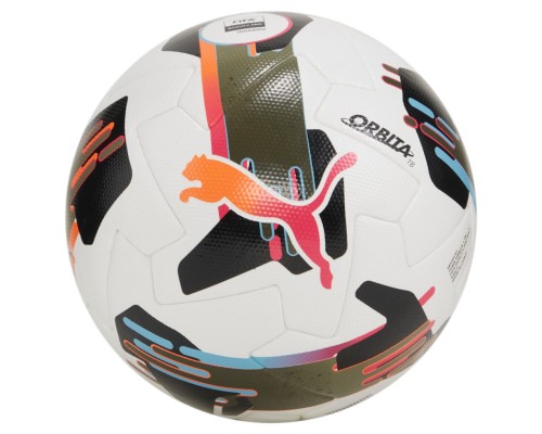 М'яч футбольний Puma Orbita 1 TB (FIFA Quality Pro) 084322-01 білий, чорний, коричневий 5 (4067981504138)