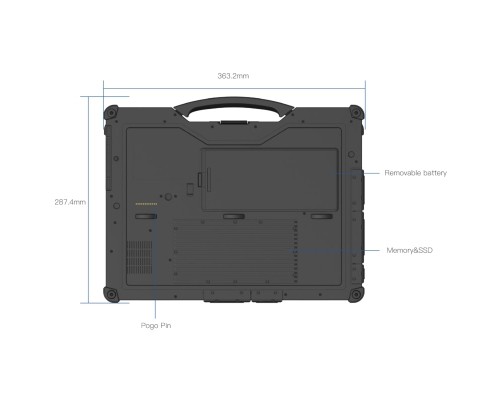 Ноутбук Vinga Scout X14A (X14A-1255321024BWP)