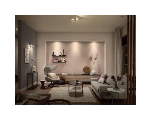 Розумна лампочка Philips GU10 5W(50Вт) 2200K-6500K Tunable white ZigBee Bluetooth (929001953309)