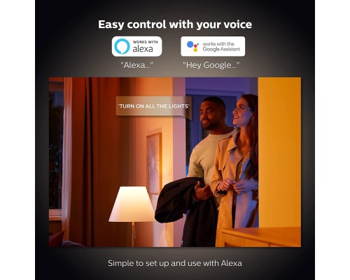 Розумна лампочка Philips GU10 5W(50Вт) 2200K-6500K Tunable white ZigBee Bluetooth (929001953309)