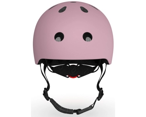 Шолом Scoot&Ride пастельно-бузковий з ліхтариком 51-53см (SR-190605-WILDBERRY)