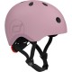 Шолом Scoot&Ride пастельно-бузковий з ліхтариком 51-53см (SR-190605-WILDBERRY)