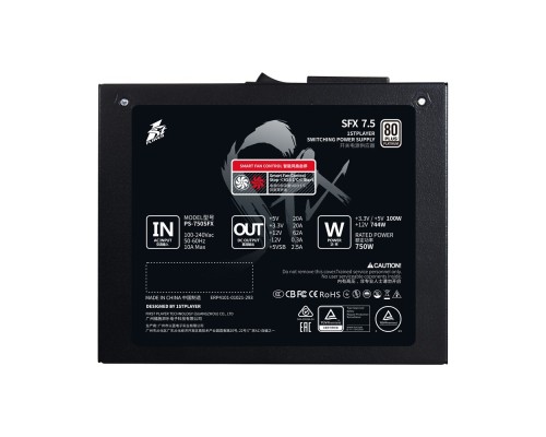 Блок живлення 1stPlayer 750W PS-750SFX (SFX-PLT-750-BK-EU)