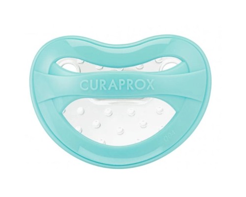 Пустушка Curaprox для дітей віком від 18 до 36 місяців Бірюзова (Babysoother turquoise s2)