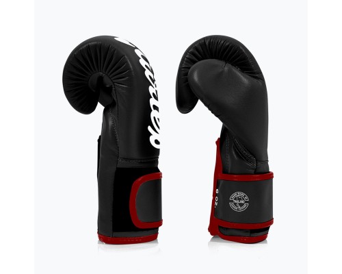 Боксерські рукавички Fairtex BGV14 Black 16 унцій (бинти в комплекті) (BGV14_16oz_Black)