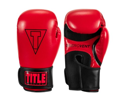 Боксерські рукавички Title Boxing Vegan Gloves Red/Black 8 oz (VGFBG 8 oz RD/BK)