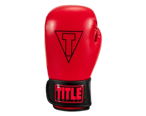 Боксерські рукавички Title Boxing Vegan Gloves Red/Black 8 oz (VGFBG 8 oz RD/BK)