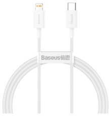 Дата кабель USB-C to Lightning 2.0m 20W white Baseus (CATLYS-C02)