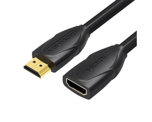 Кабель мультимедійний HDMI Extension Cable 2M Black VENTION (VAA-B06-B200)