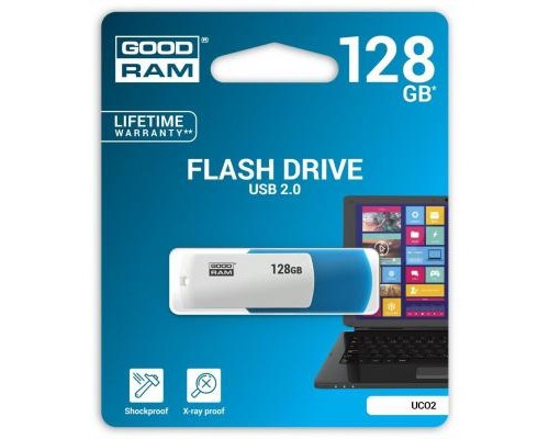 USB флеш накопичувач Goodram 128GB UCO2 Colour Mix USB 2.0 (UCO2-1280MXR11) 