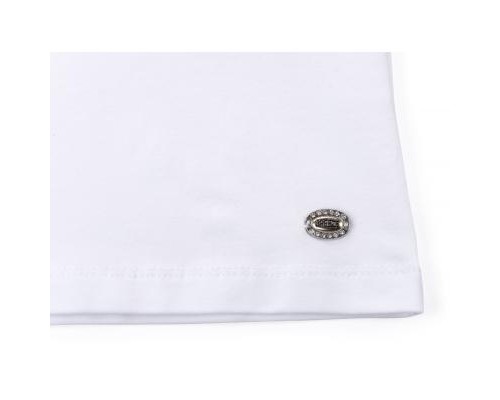 Кофта дитяча Breeze з мереживним коміром (9269-140G-white)