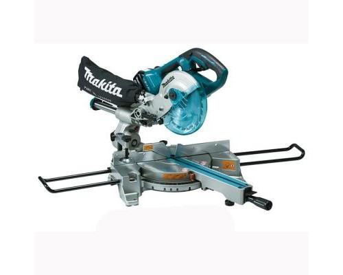 Торцювальна пила Makita с протяжкой 18В + 5Аг х 2шт, 190мм (DLS714RT2)