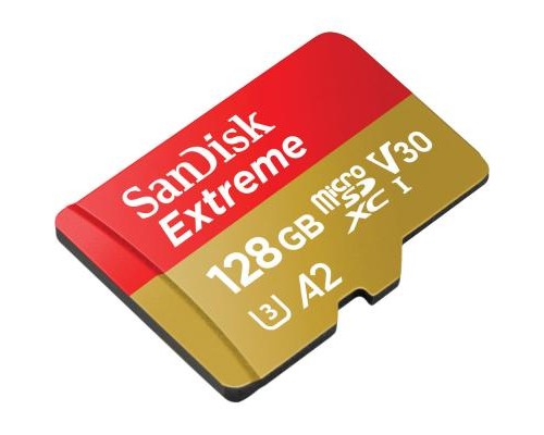 Карта пам'яті SanDisk 128GB microSDXC class 10 A2 V30 UHS-I U3 Extreme (SDSQXA1-128G-GN6AA)
