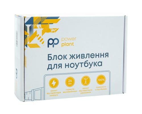 Блок живлення до ноутбуку PowerPlant ASUS 220V, 12V 36W 3A (4.8*1.7) (AS36A4817)