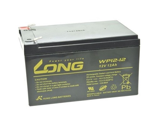 Батарея до ДБЖ Long 12В 12Ач (WP12-12) (WP12-12) 