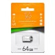 USB флеш накопичувач T&G 64GB 110 Metal Series Silver USB 2.0 (TG110-64G) 
