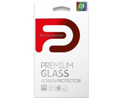 Скло захисне Armorstandart Full Glue TECNO POP 4 Black (ARM57586)