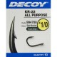 Гачок Decoy KR-22 Black Nickeled 05 (12 шт/уп) (1562.02.99)