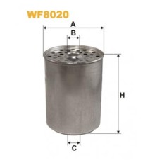 Фільтр паливний Wixfiltron WF8020