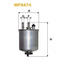 Фільтр паливний Wixfiltron WF8474