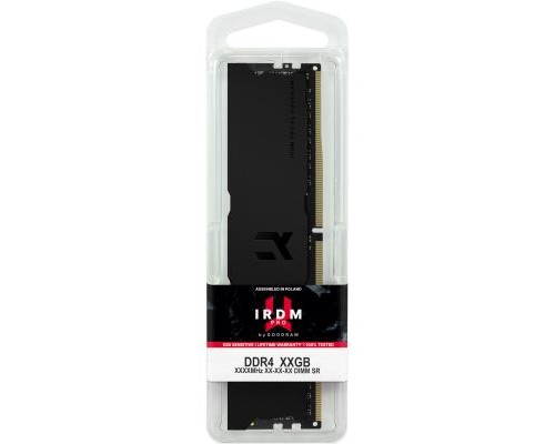 Модуль пам'яті для комп'ютера DDR4 32GB (2x16GB) 3600 MHz Iridium Pro Deep Black Goodram (IRP-K3600D4V64L18/32GDC)