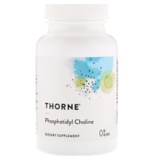 Трави Thorne Research Фосфатидилхолін, Phosphatidyl Choline, 60 гелевих капсул (THR-60501)