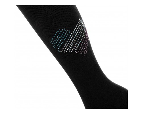 Колготки дитячі BNM з серцем з страз (M0C0302-2032-13G-black)