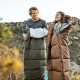 Спальний мішок Naturehike U350 NH20MSD07 Hollow Cotton Right Brown (6927595767221-R)