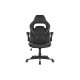 Крісло ігрове 2E GAMING HEBI Black/White (2E-GC-HEB-BKWT)