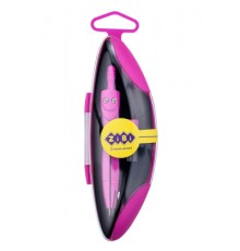 Циркуль ZiBi NEON START, у тв. футляр, зап.грифель, рожевий, KIDS Line (ZB.5323NS-10)