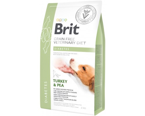 Сухий корм для собак Brit GF VetDiets Dog Diabetes 2 кг (8595602528103) Сухий корм для собак Brit GF VetDiets Dog Diabetes 2 кг (8595602528103)