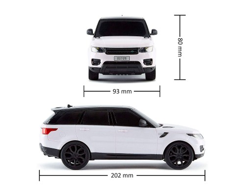 Радіокерована іграшка KS Drive Land Rover Range Rover Sport (1:24, 2.4Ghz, білий) (124GRRW)