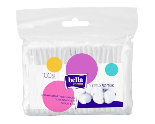 Ватні палички Bella Cotton 100 шт. (5900516400330)