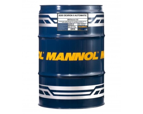 Трансмісійна олива Mannol DEXRON II AUTOMATIC 60л Metal (MN8205-60)