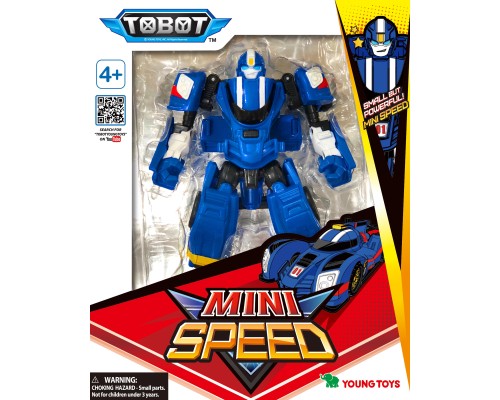 Трансформер Tobot Детективи Галактики міні Спіді (301096)
