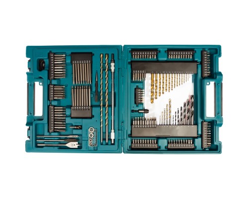 Набір свердл і біт Makita D-37194, 200 шт., кейс (D-37194)