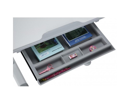 Парта зі стільцем Evo-kids Evo-06 Grey