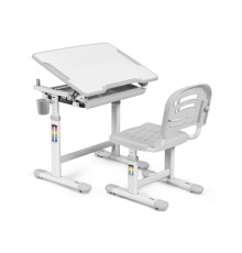 Парта зі стільцем Evo-kids Evo-06 Grey