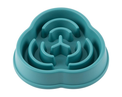 Посуд для собак WahoPet slow feeder миска-лабіринт (зелена) (2700000021170)