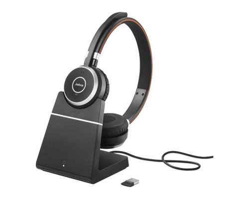 Навушники Jabra Evolve 65 SE Link380a UC Stereo + with charging base (6599-833-499)