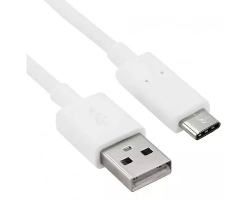 Зарядний пристрій 2E Wall Charger Dual USB-A 2.4A + cable USB-C White (2E-WC1USB2.1A-CC)