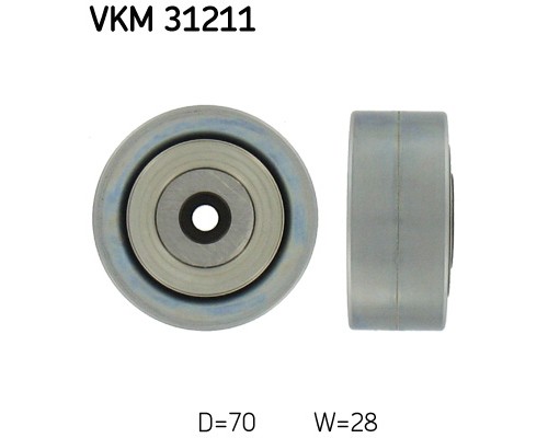 Ролик натягувача ременя SKF VKM 31211