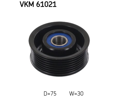 Ролик натягувача ременя SKF VKM 61021