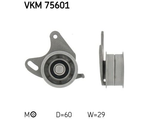 Ролик натягувача ременя SKF VKM 75601