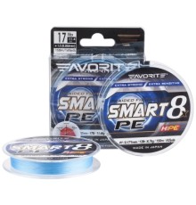 Шнур Favorite Smart PE 8x 150м 1.0/0.171mm 12lb/8.7kg Sky Blue (1693.10.73)