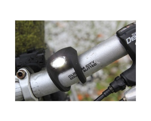 Передня велофара Knog Frog Strobe Front 8,5 Lumens Black (11920)