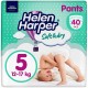 Підгузки Helen Harper Soft&Dry Junior Розмір 5 (12-17 кг) 40 шт (5411416031741) (271442)