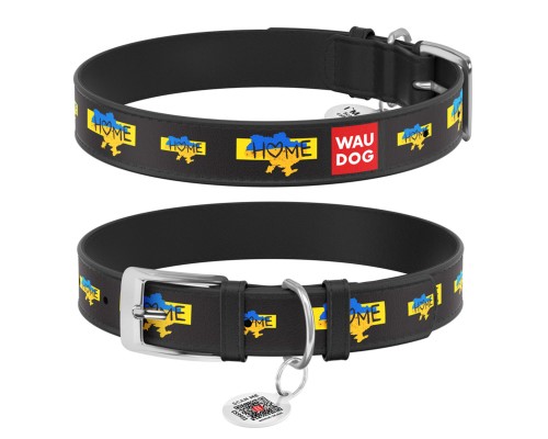 Нашийник для тварин WAUDOG Design з QR паспортом 