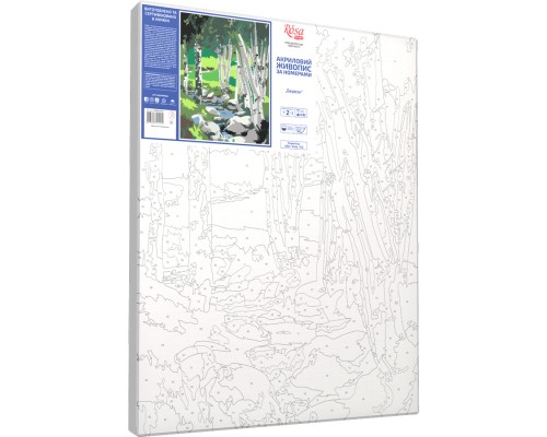 Картина по номерам Rosa Start Берези 35 х 45 см (4823098514114)