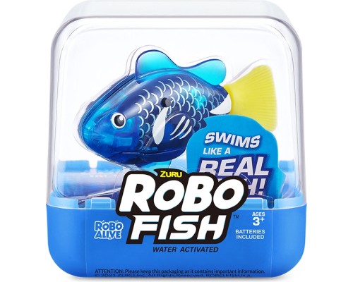 Інтерактивна іграшка Pets & Robo Alive S3 - Роборибка (синя) (7191-4) Інтерактивна іграшка Pets & Robo Alive S3 - Роборибка (синя) (7191-4)